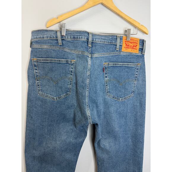 Levis 505 Mens Jeans Regular Fit Straight Leg 40X32 New - Picture 4 of 9